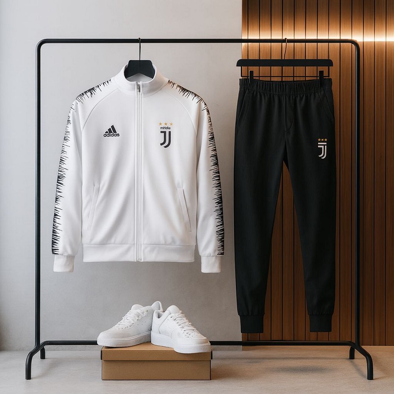 ست سوئیشرت شلوار یوونتوس مردانه مدل R77