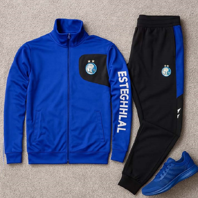 ست سوئیشرت شلوار استقلال مدل Blue Army