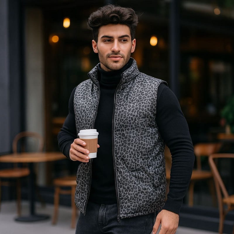 پافر طوسی طرح پلنگی