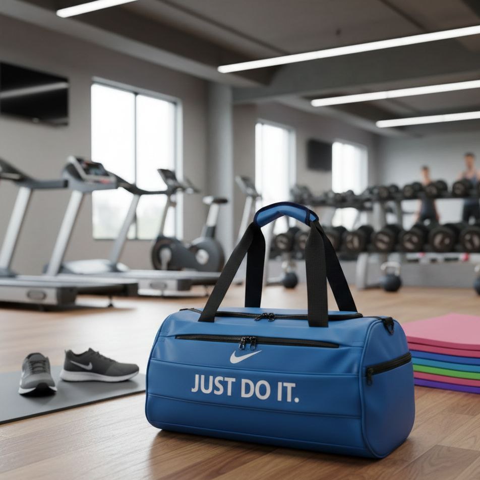 ساک ورزشی نایکی مدل Just do it-آبی